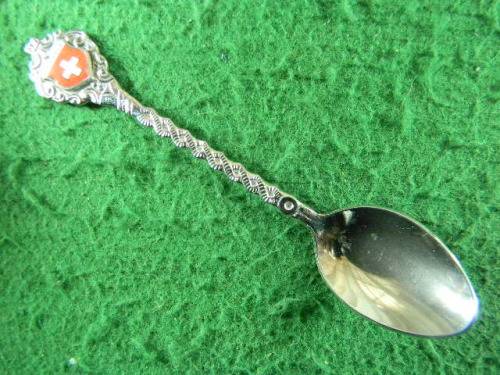 Schweiz silver plated spoon in good condition