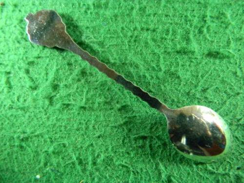 Switzerland Crome plated spoon in good condition as per pictures