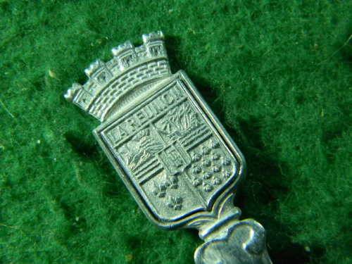 La Reunion silver plated with hallmark in spoon good condition