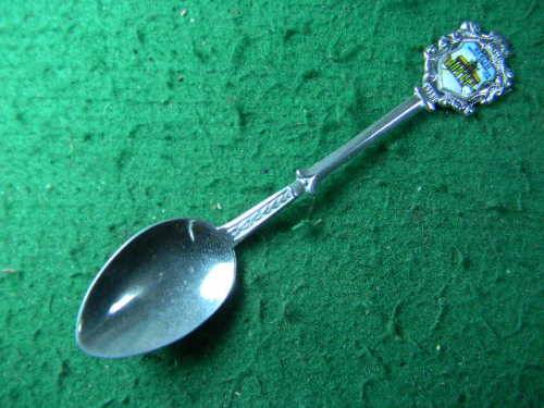 Berlin Brand  En-burger top Souvenir  spoon  silver plated in good condition   as per pictures