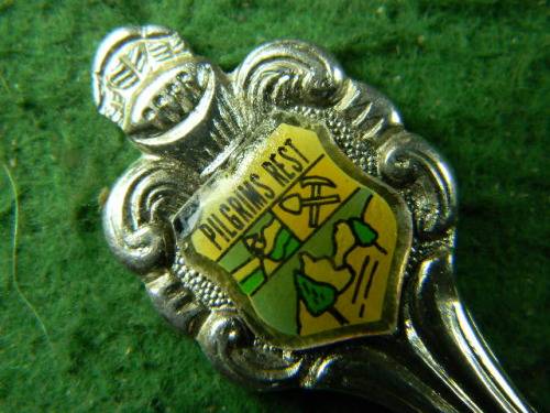 Pelgrims Rest  spoon  in good condition  silver plated  As per pictures