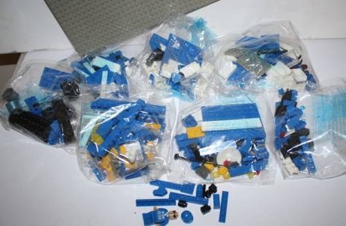 Lego-Kid Connection-Like Lego-Police Building Set-350 Pieces-Still in Sealed Packets(one open)