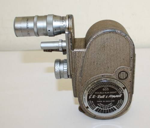 Bell and Howell-605 Double Run Eight.