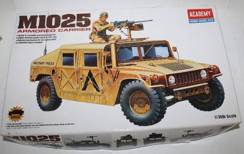 Hummer Armored Vehicle-1;35 scale-Academy Hobby Model Kits.