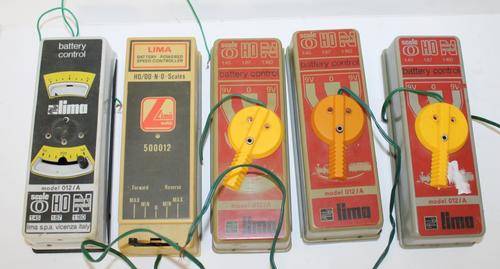 Lima Battery Controllers....Five in Total.