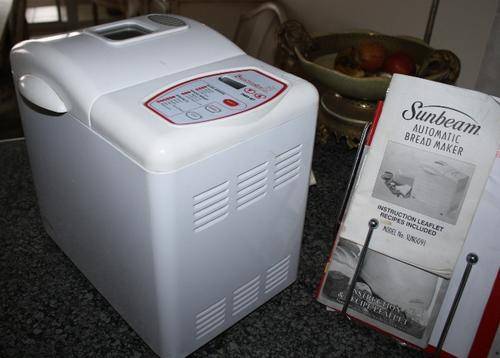 Bread Maker-Sunbeam-Model No.SUN0091.