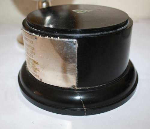 Trophy-As per photos-Needs Repair-36cm High(including base)