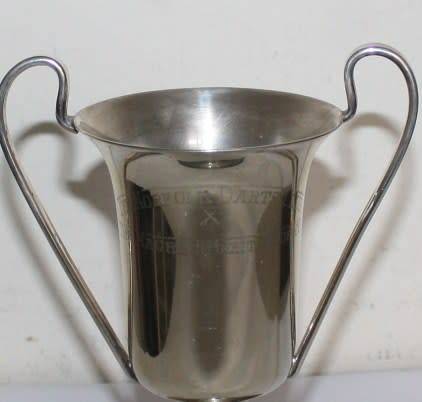 Trophy-Inscribed-'The Norfolk Darts Club'-1975-1983 Plaque Names-Nice Condition-as per photos