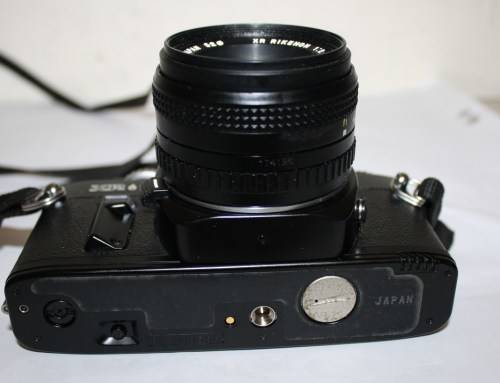 *Ricoh* XR-6 S.L.R. Camera..XR Rikenon f1.2 50mm Ricoh Lens-Clean...Good Condition.