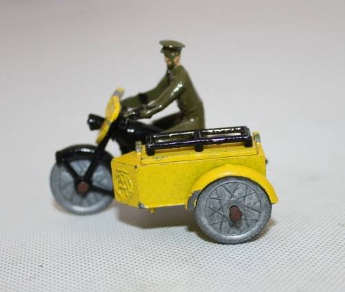**AA Motor Cycle**..Made in England....Not Dinky??...As per Photos...Rare Collectable.