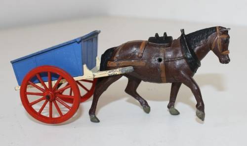 Britain Farm Cart(40f) and Horse...Cart Damage-As per photos