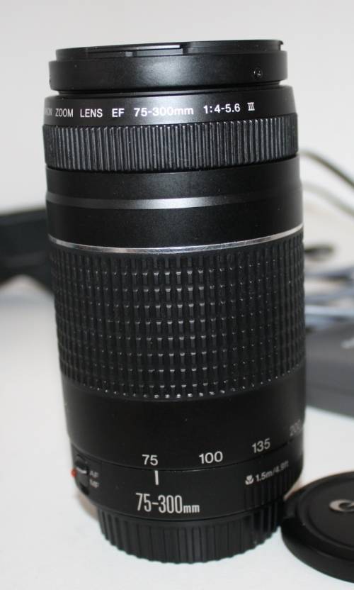 **Canon EOS 400D Digital** Including Canon EF-S 18-55mm 1:3.5-5.6 ii(USM) Lens plus 75-300mm Lens.