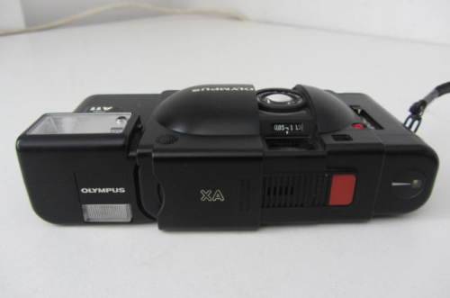 **Olympus XA Rangefinder 35mm Camera**with A11 Flash...Excellent Condition.