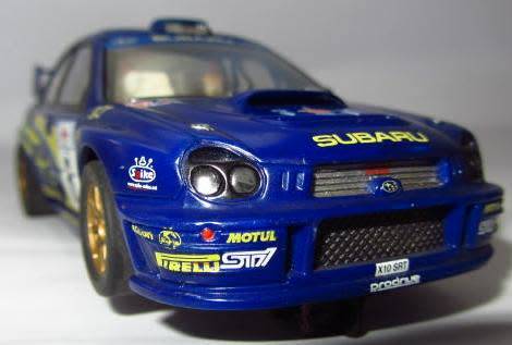 **Scalextric**Subaru Impreza WRC."Solberg Mills-6".As per Photos ...Not tested