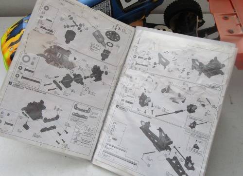 **Nitro Off Road"Buggy"** 1/8 Scale..With Instructions(pages torn and repaired)