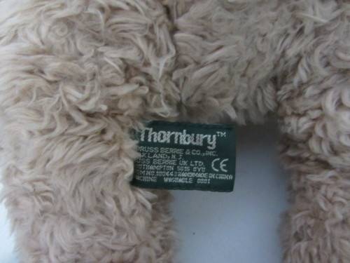 **Teddy Bear**Thornbury..Russ Serrie-UK Ltd..45cm....Lovely Cuddly Teddy Bear.