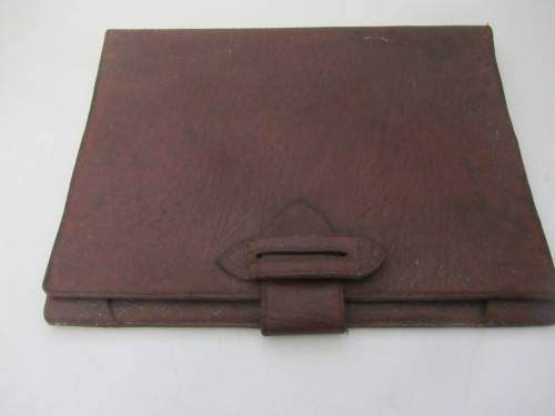 **Leather Folder**..33x25CM....Lovely Soft Leather...See "Clip"....Special Look.