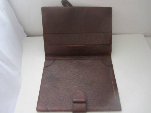 **Leather Folder**..33x25CM....Lovely Soft Leather...See "Clip"....Special Look.