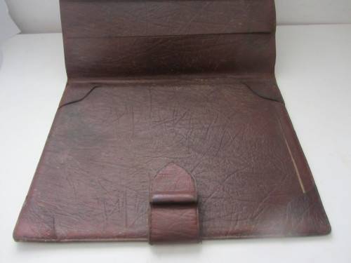 **Leather Folder**..33x25CM....Lovely Soft Leather...See "Clip"....Special Look.