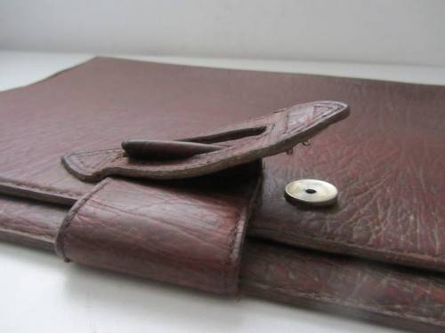 **Leather Folder**..33x25CM....Lovely Soft Leather...See "Clip"....Special Look.