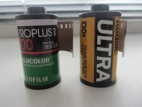 **Fujicolor ProPlus 100 Film*8 Plus Kodak Ultra 35mm Film--Out dated Films.