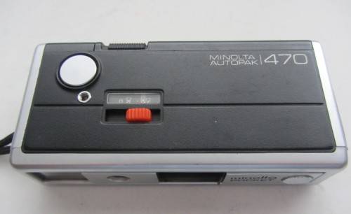 Minolta Autopak-470 Pocket Camera-Shutter Fires as per Photos