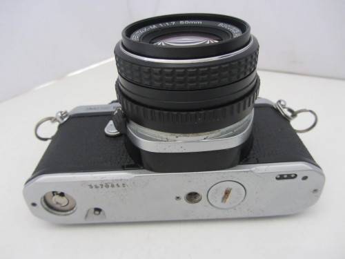 Pentax ME-Super SMC Pentax -M-1:1.7 50mm Lens-Inc Pentax Winder Bag and Instructions