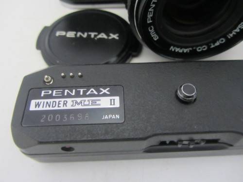 Pentax ME-Super SMC Pentax -M-1:1.7 50mm Lens-Inc Pentax Winder Bag and Instructions