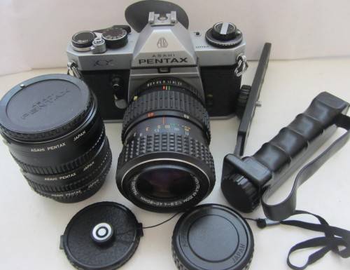 Pentax KX-SM Pentax-M Zoom 2,8-4.40-80mm Lens-Plus Pentax Extensions-Lens Clean-Shutter Fires Smooth