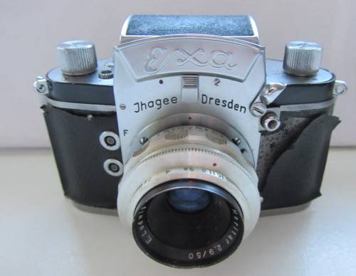 Exa Ihagee Dresden E.Ludwig Meritar 2.9/50 Lens