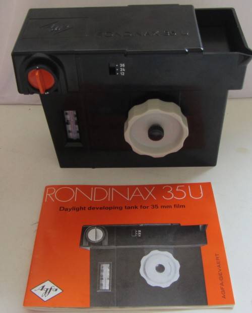 Agfa Rondinax 35 U Film Developing Tank.