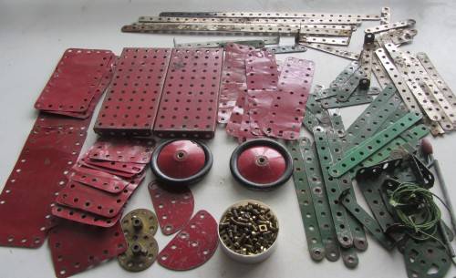 Meccano Parts-As per Photos