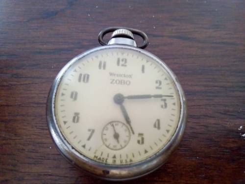 **Zobo Westclox** Pocket Watch.. Good Time Keeper.. Vintage Condition as per photos.