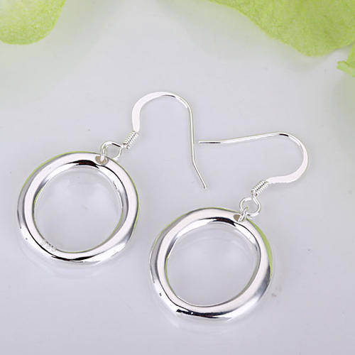 Sterling Silver O Earrings