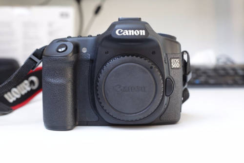 Canon 50D- Body only.Great Condition cw battery/charger/8gbmemory card/strap- original packaging