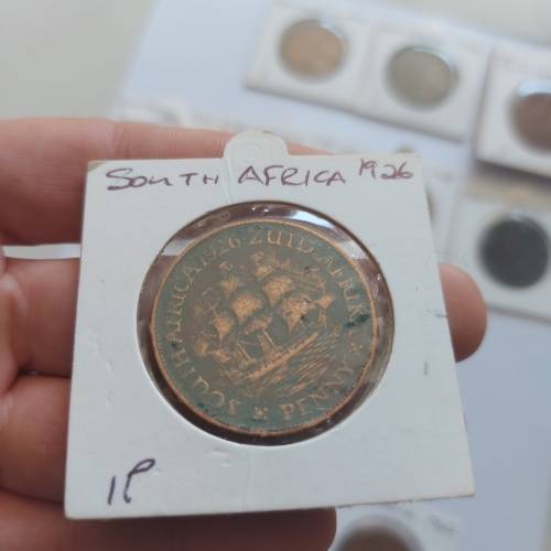 18 x South African Penny 1926- 1960