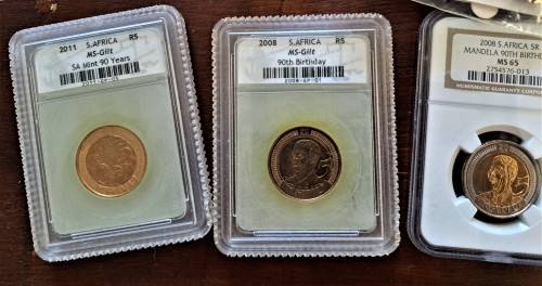 Coin Collection Mixed South Africa and International