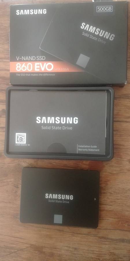 Samsung V-Nand 860 Evo 500GB SSD - Brand New