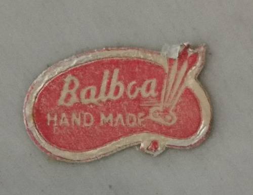 Vintage Handmade Balboa German beer mug