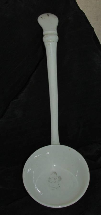Vintage Porcelain Ladle.