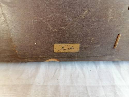 Vintage Mauthe Mantle Clock AS IS