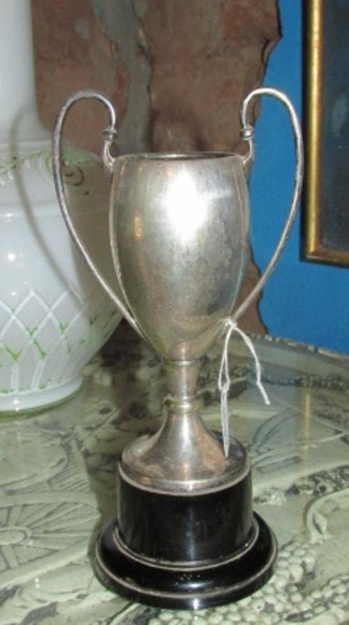 Silver Plated Trophy