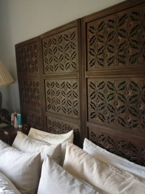 Wooden 4 panel screen