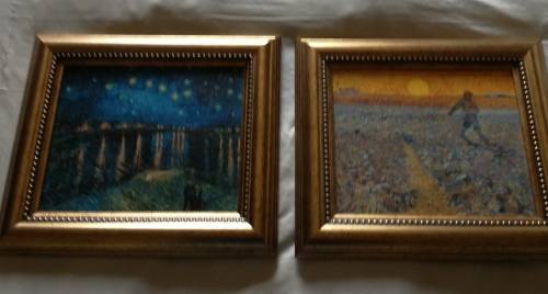2 framed  Framed  paintings