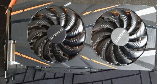 GIGABYTE AMD RADEON RX 580 8GB GAMING MI GRAPHICS CARD (IN GOOD CONDITION - SOLD VOETSTOOTS)