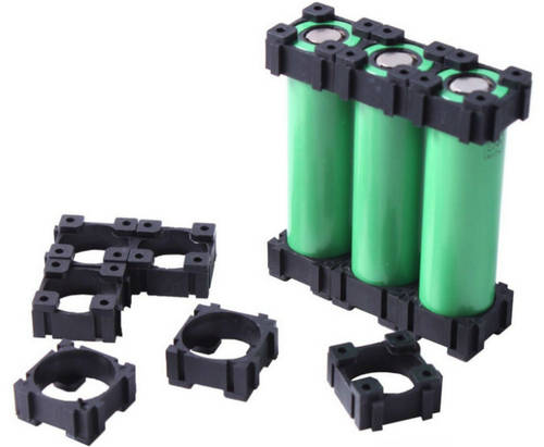 Pack of 12 X 1 Pin 18650 Safety Battery Holders