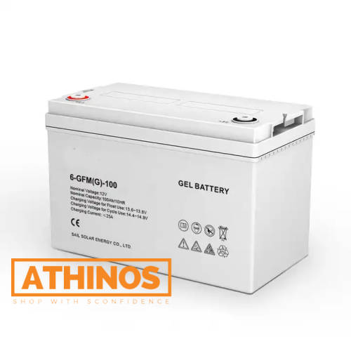 2 X 12V 200AH Deep Cycle Solar Gel Battery