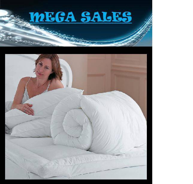 DUVET INNER AND PILLOW COMBO - QUEEN BED SIZE