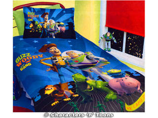KIDS BED LINEN - TOY STORY DUVET SET - SINGLE BED