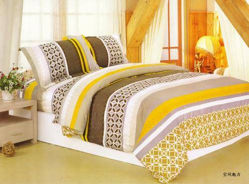 10 PCE COTTON BLEND DUVET COVER SETS - DOUBLE BED SIZE